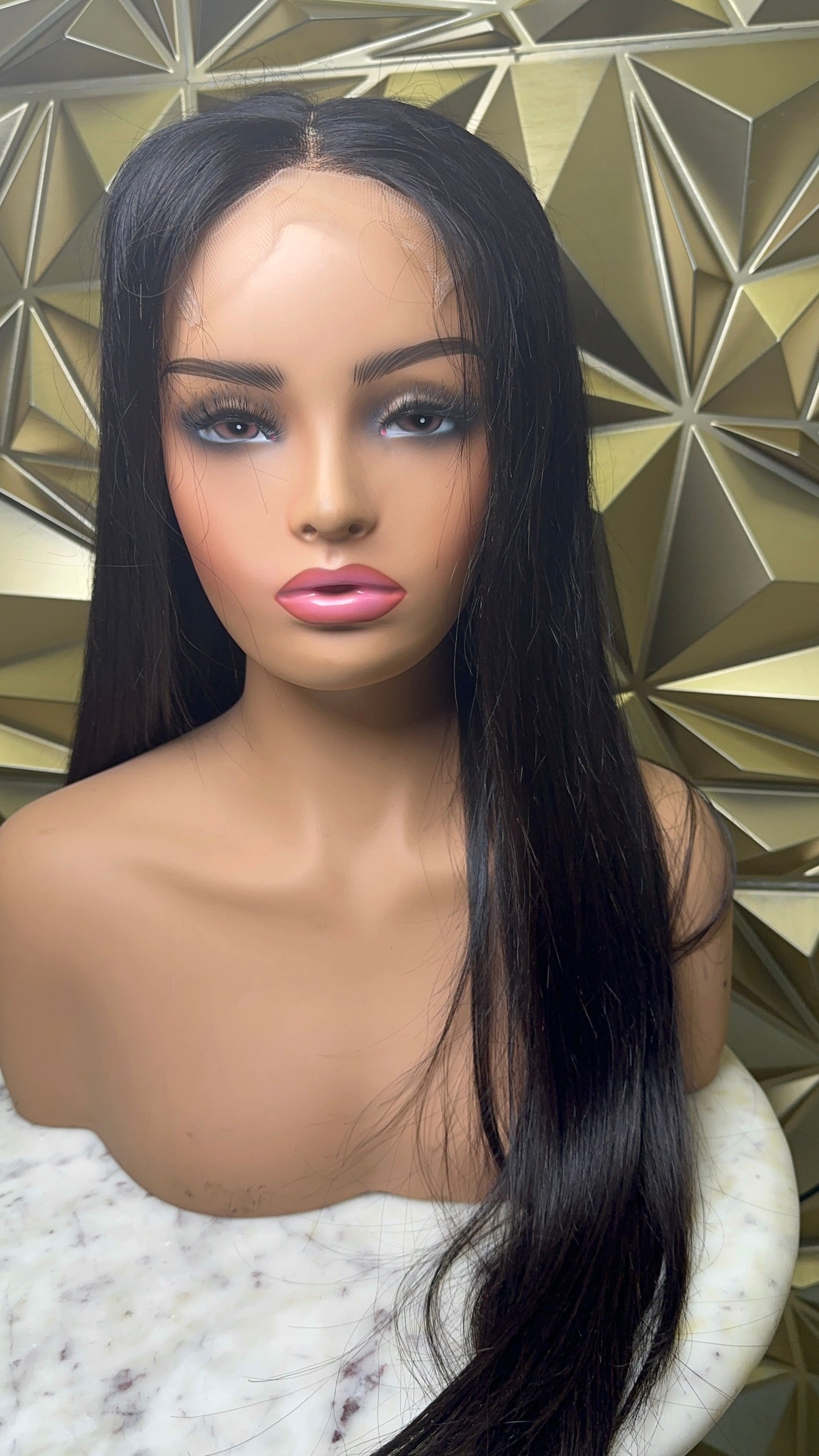 Cambodian straight Wigs (closure unit)